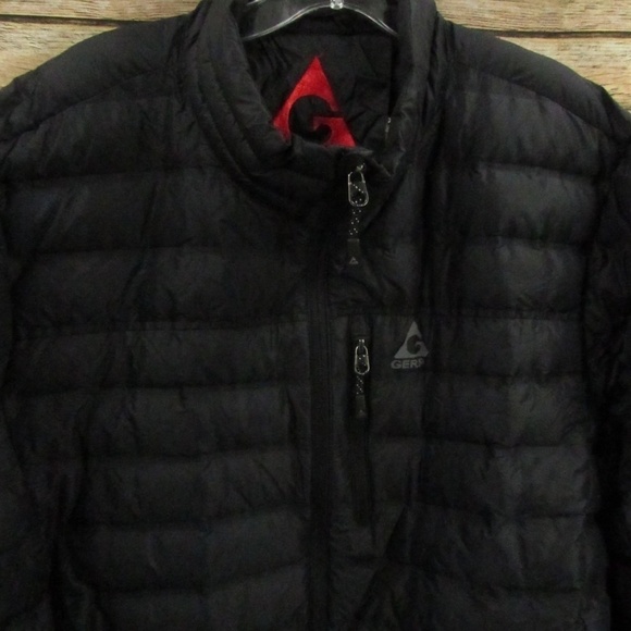 GERRY Black Puffer Zip-Front Power 650 Jacket Men's XL - Picture 7 of 16